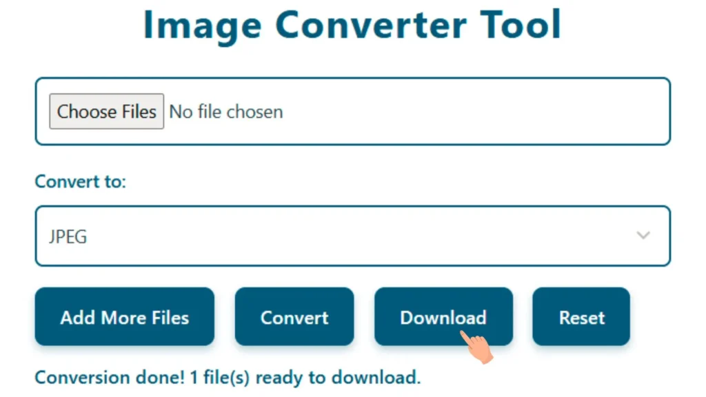 click on download