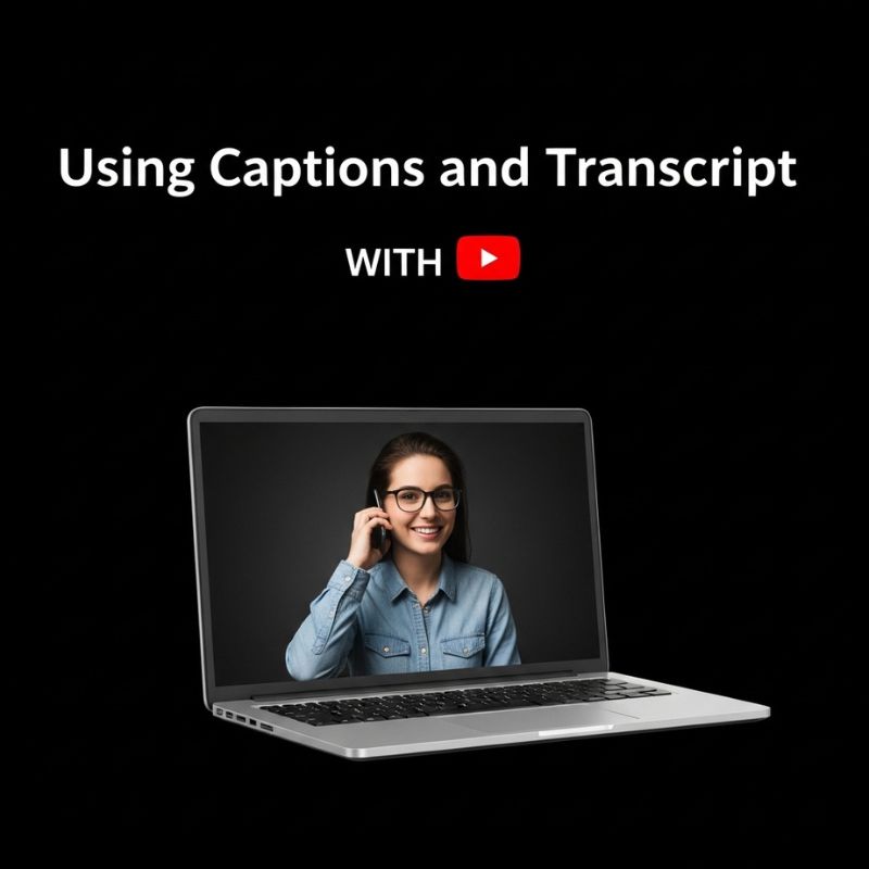 Using Captions and Transcripts